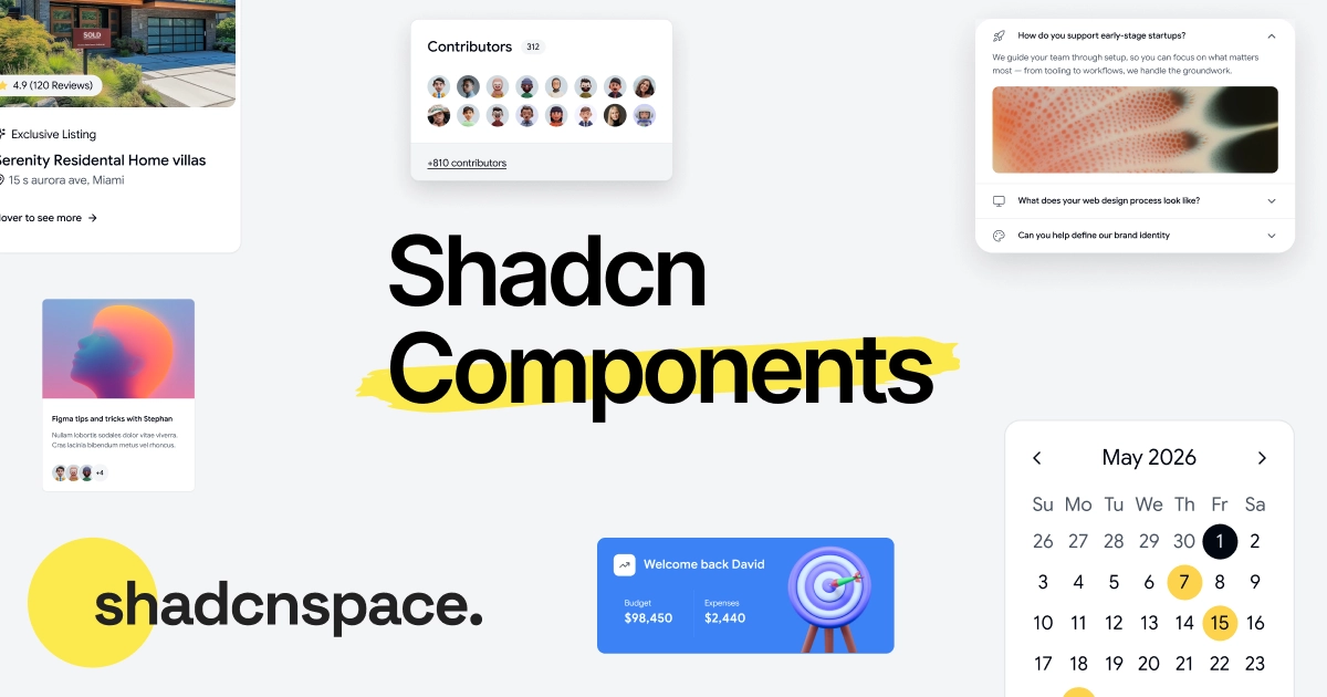 385+ Shadcn Components and Variants
